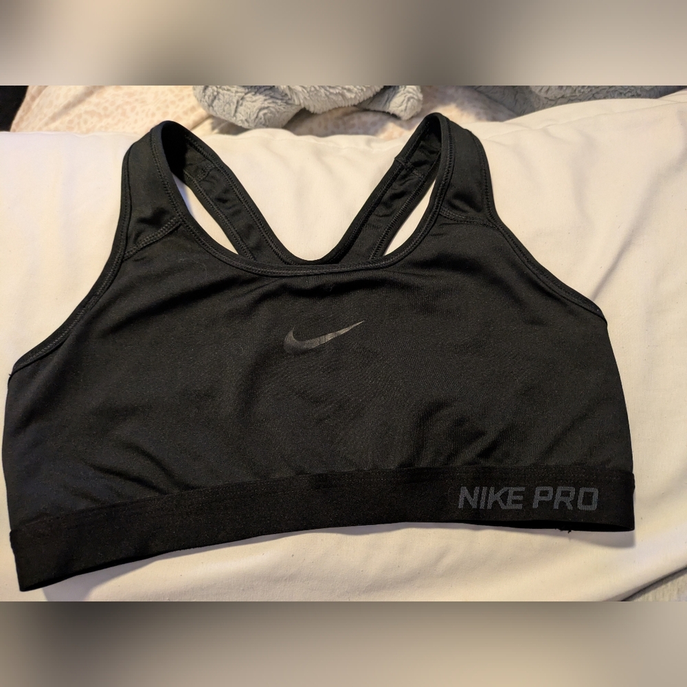 Nike Pro Dri-fit Women's Black Sports Bra